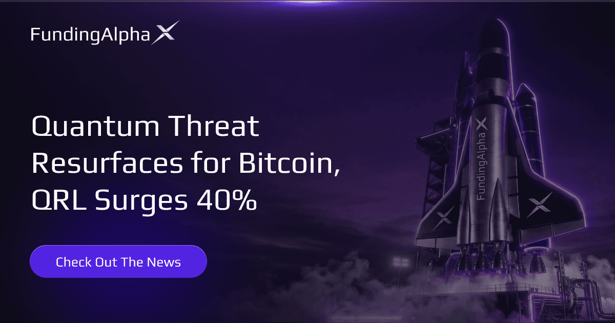 Quantum Threat Resurfaces for Bitcoin, QRL Surges 40%